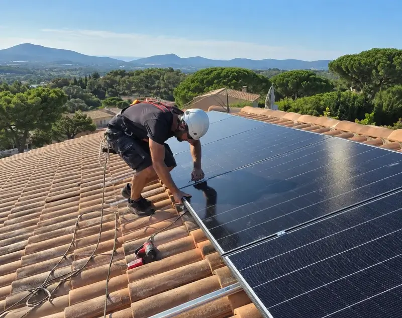 Installateur panneaux solaires L'Absie — pose photovoltaïque sur toiture